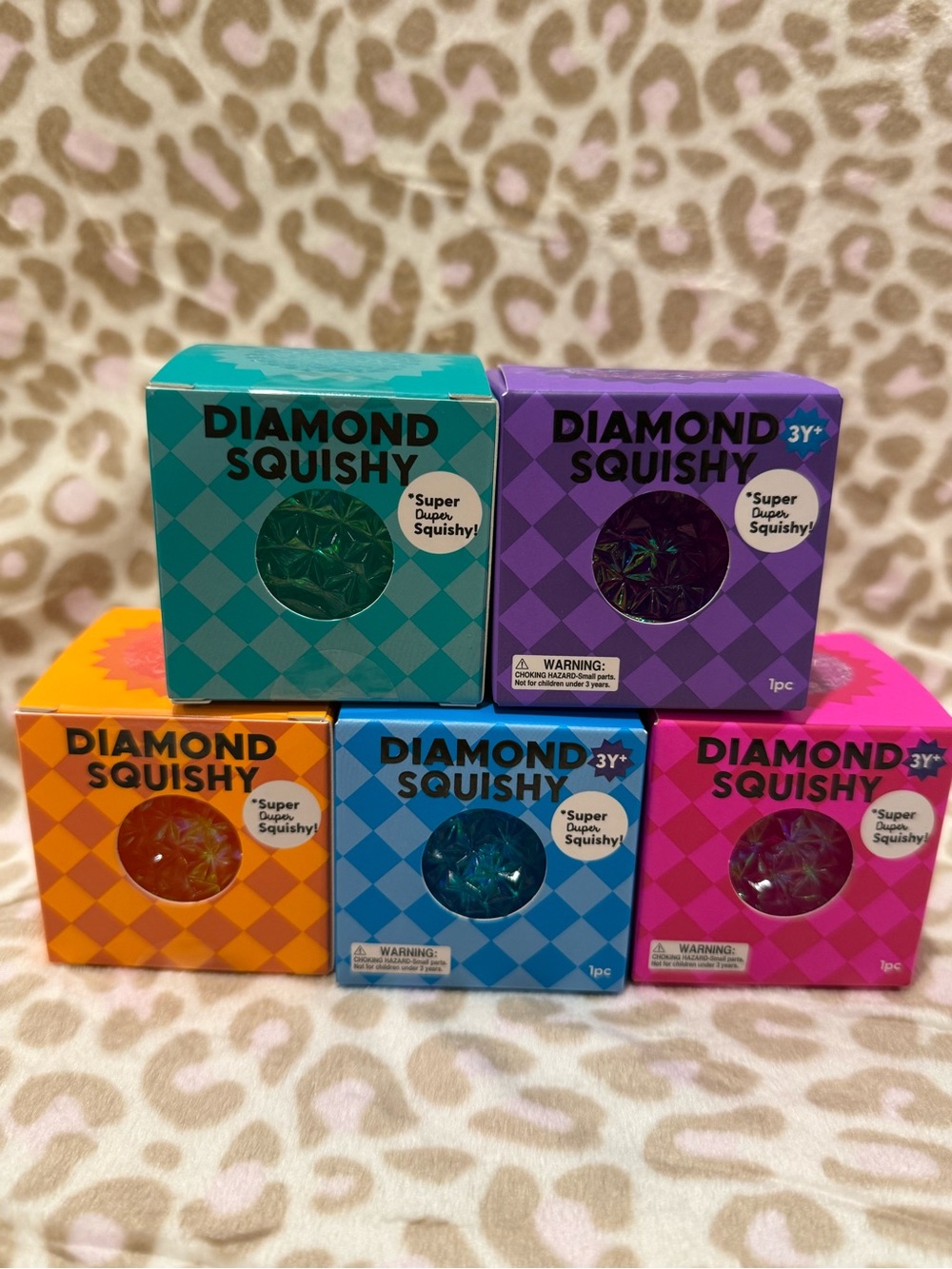 Diamond Squishy Stress Ball-New Super Duper Squishy (Choose One)